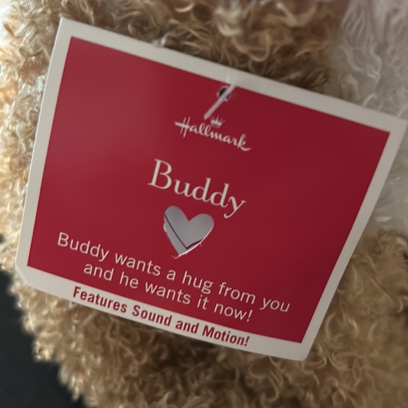 Hallmark Buddy, animated, talking dog plushy NWT - Picture 3 of 7